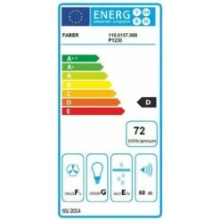 Cappa Aspirante Faber 152 Lg A60 Sottopensile Grigia Da 60 Cm 190 M3/h - Con 2 Filtri Carbone -Elettrodomestici Negozio 11475959 3