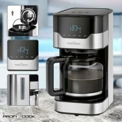 Profi Cook PC-KA 1169 Macchina Per Il Caffè Acciaio Inox, Nero Capacità Tazze=14 Caraffa In Vetro -Elettrodomestici Negozio 13135312 4
