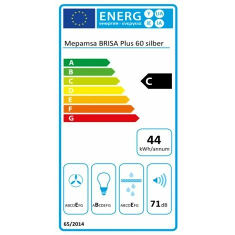 Cappa Classica Mepamsa Brisa Plus 60X 60 Cm 180 M³/h C Acero Inoxidable 4 Cappa Classica Mepamsa Brisa Plus 60X 60 Cm 180 M³/h C Acero Inoxidable - immagine 2
