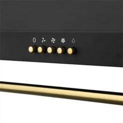 Klarstein Montblanc 60 - Cappa Aspirante, 610 M³/h, 165 W, 2 X 1,5 W, LED, Barra Per Utensili -Elettrodomestici Negozio 13296000 5