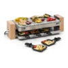 Klarstein Prime-Rib Raclette Grill Per 8 Pers. 1500 W Piastra In Pietra Naturale Acciaio Inox Piedini In Legno -Elettrodomestici Negozio 13296465 1