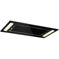 Klarstein Remy - Cappa A Soffitto, 90 Cm, 619 M³/h, 230 W, 3 Livelli, Telecomando