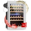 Klarstein Vinsider 35D Cantinetta Frigo A Incasso 128 Litri 41 Bottiglie Di Vino 2 Zone -Elettrodomestici Negozio 14061672 1