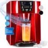 Klarstein Ice Volcano 2GR Macchina Per Ghiaccio LED 12kg/24h Rossa -Elettrodomestici Negozio 14061815 1 1