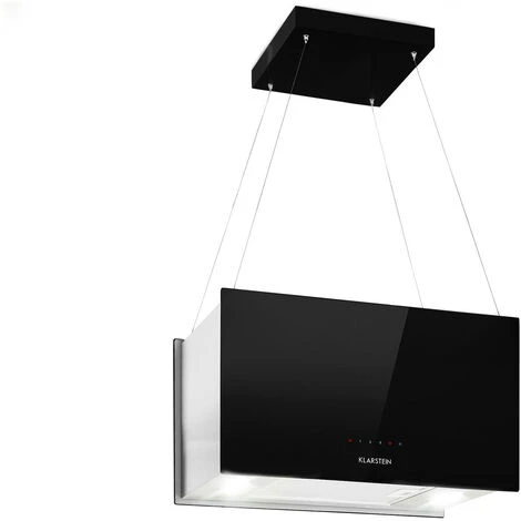 Klarstein Kronleuchter L Cappa A Isola 60cm Scarico: 590m³/h LED Touch Nero 3 Klarstein Kronleuchter L Cappa A Isola 60cm Scarico: 590m³/h LED Touch Nero