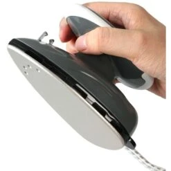 Nova Ferro Da Stiro Da Viaggio Antiaderente E A Doppia Tensione Da 40 Ml Con Misurino Colore : Grigio -Elettrodomestici Negozio 14814172 4