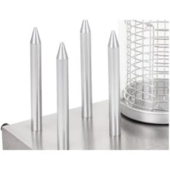 Cuoci Hot Dog Con 4 Barre Per Tostare Il Pane 2 X 300 W 30 Wurstel 500 Ml 230 V -Elettrodomestici Negozio 14895899 5