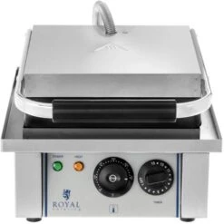 Cialdiera Nuova Per 2 Waffel Belga Piastra Aderente In Ghisa Alloggiamento Inox -Elettrodomestici Negozio 14896049 3