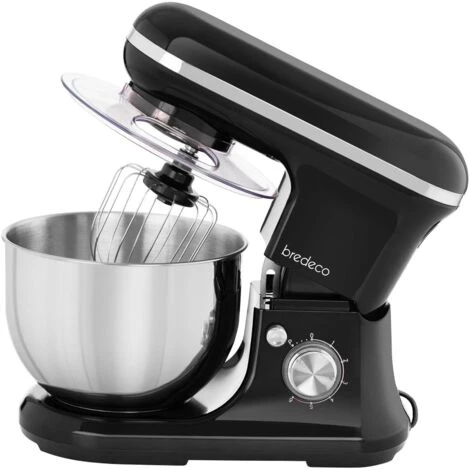 Robot Da Cucina Mixer Planetaria Impastatrice Sbattitore 1.200 W 5 Litri Nero 7 Robot Da Cucina Mixer Planetaria Impastatrice Sbattitore 1.200 W 5 Litri Nero - immagine 5