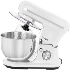 Robot Da Cucina Mixer Planetaria Impastatrice Sbattitore 1.200 W 5 Litri Argento -Elettrodomestici Negozio 14899800 5