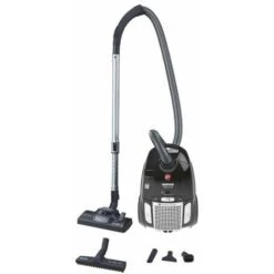 Hoover TE76PAR011 Telios Plus Aspirapolvere A Traino Con Filo Con Sacco Potenza 700 W Capacita' 3,5 Litri Classe Energetica A+++ Nero -Elettrodomestici Negozio 14935589 4