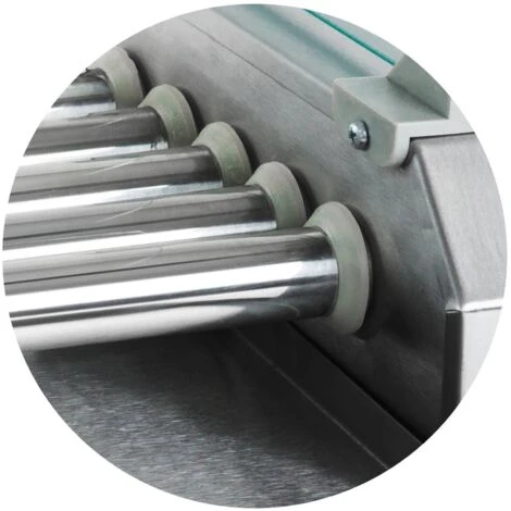 Macchina 11 Rulli Hot-Dog Wurstel Salsicce Hotdog Maker Professional 2 2Kw+Vetro 7 Macchina 11 Rulli Hot-Dog Wurstel Salsicce Hotdog Maker Professional 2 2Kw+Vetro - immagine 5