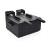 Friggitrice Elettrica Doppia Vasca 2 Cestelli Potenza 2x1800 Watt Colore Nero 2 Friggitrice Elettrica Doppia Vasca 2 Cestelli Potenza 2x1800 Watt Colore Nero -Elettrodomestici Negozio 16142353 1