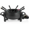 Set Fonduta In Alluminio Nero Per 8 Persone Con Forchette Termostato Regolabile -Elettrodomestici Negozio 16167934 1