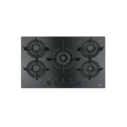 Franke FHCR 755 4G TC HE BK C Piano Cottura A Gas 5 Fuochi 75 Cm Cristallo Griglie In Ghisa 106.0374.283