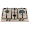 Hotpoint Ariston PCN 640 T (AV) R /HA Piano Cottura A Gas 4 Zone 60 Cm Avena -Elettrodomestici Negozio 16508046 1