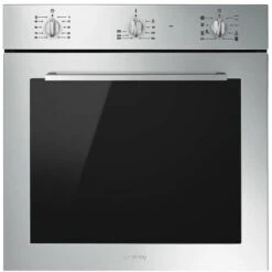 Smeg SF64M3TVX Forno Elettrico Da Incasso Termoventilato Vapor Clean Capacita' 70 Litri 8 Funzioni Classe Energetica A 60 Cm Inox Antimpronta