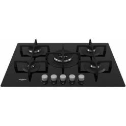 Whirlpool GOA 7523/NB Piano Cottura A Gas 5 Zone Griglie In Ghisa 73 Cm Nero -Elettrodomestici Negozio 16570744 3