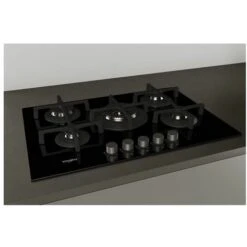 Whirlpool GOA 7523/NB Piano Cottura A Gas 5 Zone Griglie In Ghisa 73 Cm Nero -Elettrodomestici Negozio 16570744 4