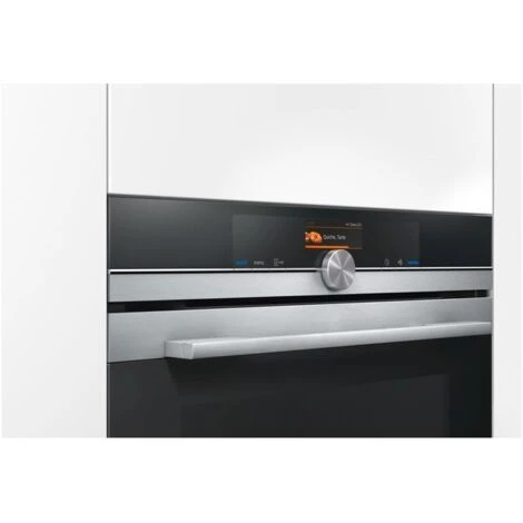 Siemens HB676G0S1 Forno Elettrico Multifunzione Da Incasso Pirolitico Capacita' 71 Litri Classe Energetica A+ 13 Programmi 3650 W Display TFT Touch 3,7 60 Cm Nero/Acciaio Inox 7 Siemens HB676G0S1 Forno Elettrico Multifunzione Da Incasso Pirolitico Capacita' 71 Litri Classe Energetica A+ 13 Programmi 3650 W Display TFT Touch 3,7 60 Cm Nero/Acciaio Inox - immagine 5