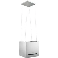 Cappa Da Cucina Ad Isola Sospesa LCD Con Sensore 37 Cm Acciaio VidaXL 10 Cappa Da Cucina Ad Isola Sospesa LCD Con Sensore 37 Cm Acciaio VidaXL -Elettrodomestici Negozio 18903792 4