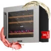 Klarstein Vinsider 36 Frigorifero Per Vini, 2 Zone Di Raffreddamento, 5-22°C, 85l, Acciaio Inossidabile 1 Klarstein Vinsider 36 Frigorifero Per Vini, 2 Zone Di Raffreddamento, 5-22°C, 85l, Acciaio Inossidabile -Elettrodomestici Negozio 22853950 1