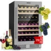 Klarstein Vinovilla 79 Built-In Duo Frigorifero Per Vini A Due Zone, 190l, 79 Bott., Anta In Vetro A 3 Strati -Elettrodomestici Negozio 22854037 1