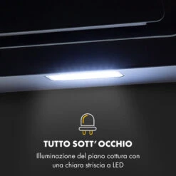 Klarstein Sofia 90 Cappa Aspirante 300 M³/h Touch-Control Frontale In Vetro Nero 11 Klarstein Sofia 90 Cappa Aspirante 300 M³/h Touch-Control Frontale In Vetro Nero -Elettrodomestici Negozio 22854394 5