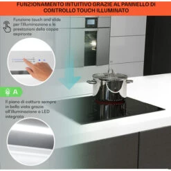 Klarstein Royal Flush Eco Cappa Aspirante, 60 Cm, 576 M³/h, A+ -Elettrodomestici Negozio 22854427 4