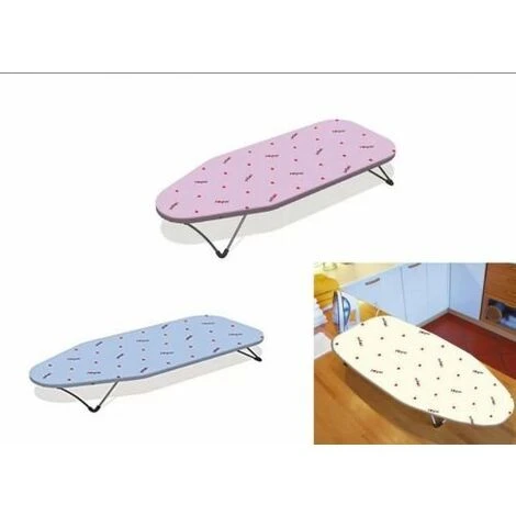 ASSE DA STIRO DA TAVOLO VIAGGIO PORTATILE GIMI POLLICINO CM 73X32 (50192) 3 ASSE DA STIRO DA TAVOLO VIAGGIO PORTATILE GIMI POLLICINO CM 73X32 (50192)