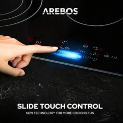 AREBOS Fornello In Vetroceramica Piastre Autosufficiente 8600 W 5 Fuochi 11 AREBOS Fornello In Vetroceramica Piastre Autosufficiente 8600 W 5 Fuochi -Elettrodomestici Negozio 26705806 5