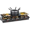 Klarstein Fonduelette XL, Gril, Raclette, Fonduta 3in1, 12 Persone, Pietra Naturale, 1650W 1 Klarstein Fonduelette XL, Gril, Raclette, Fonduta 3in1, 12 Persone, Pietra Naturale, 1650W -Elettrodomestici Negozio 28292219 1