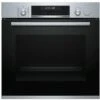Bosch HRA518BS1 Serie 6 Forno Elettrico Da Incasso Capacita' 71 Litri Classe Energetica A Vapore Display LCD 30 Programmi 60 X 60 Nero/Acciaio Inox -Elettrodomestici Negozio 28962462 1