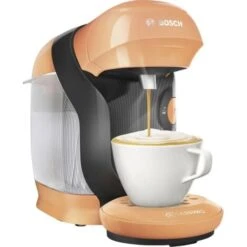 Bosch Haushalt Style TAS1106 Arancione Macchina Per Caffè Con Capsule One Touch, Regolabile In Altezza -Elettrodomestici Negozio 30035701 3