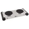 Fornello Elettrico 2 Fuochi Inox 50x29 Cm -Elettrodomestici Negozio 30793442 1