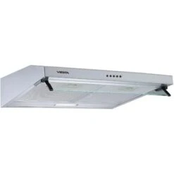 Sottostruttura VIESTA VDU608080SR - Cappa 60 Cm - Cappa Da Incasso A Parete E LED - Funzione Di Scarico E Ricircolo - Acciaio Inox
