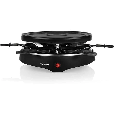 Raclette Tonda Ra-2998 Grill Multifunzione 6 Padelline Piastra Elettrica 800W 6 Raclette Tonda Ra-2998 Grill Multifunzione 6 Padelline Piastra Elettrica 800W - immagine 4