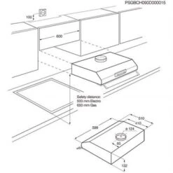 Cappuccio Visiera 60 Cm 368 M3/h In Acciaio Inox - Fht6137x - Faure -Elettrodomestici Negozio 34740652 3