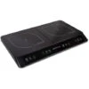 Piastra Induzione 2 Fuochi Portatile Da 2000W Con Controllo Indipendente E Timer -Elettrodomestici Negozio 35396411 1