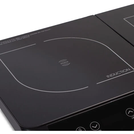 Piastra Induzione 2 Fuochi Portatile Da 2000W Con Controllo Indipendente E Timer 5 Piastra Induzione 2 Fuochi Portatile Da 2000W Con Controllo Indipendente E Timer - immagine 3