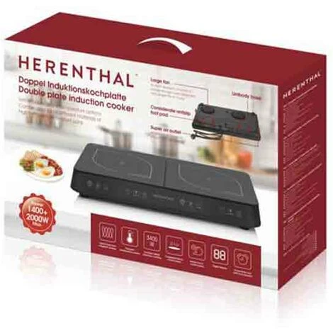 Piastra Induzione 2 Fuochi Portatile Da 2000W Con Controllo Indipendente E Timer 7 Piastra Induzione 2 Fuochi Portatile Da 2000W Con Controllo Indipendente E Timer - immagine 5