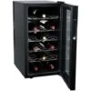 Cantina Refrigerante Vino Cantinetta Frigo Elettrica 18 Bottiglie 52Lt 70W Nero -Elettrodomestici Negozio 35985872 1
