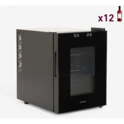 Cantinetta Frigo Per Vino 12 Bottiglie Singola Zona LED Bacchus XII