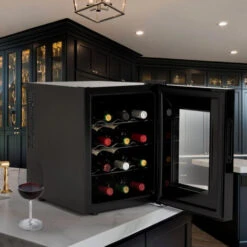Cantinetta Frigo Per Vino 12 Bottiglie Singola Zona LED Bacchus XII -Elettrodomestici Negozio 39837429 3