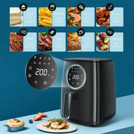 FRIGGITRICE AD ARIA 4.2 LT FRIGGE CUOCE 1400 W 6 FRIGGITRICE AD ARIA 4.2 LT FRIGGE CUOCE 1400 W - immagine 4