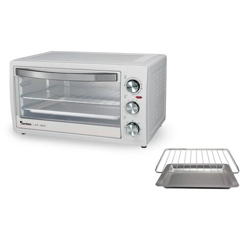 Forno Elettrico 35L 1500W Statico Ventilato Timer Vassoio Griglia Colore Bianco 7 Forno Elettrico 35L 1500W Statico Ventilato Timer Vassoio Griglia Colore Bianco - immagine 5