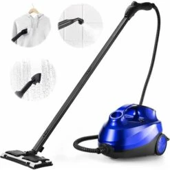 Pulitore A Vapore Professionale 2000W Per Uso Domestico, Scopa A Vapore Elimina Il 99,9% Di Virus, Rosso, 114,3x43,2x22,9 Cm