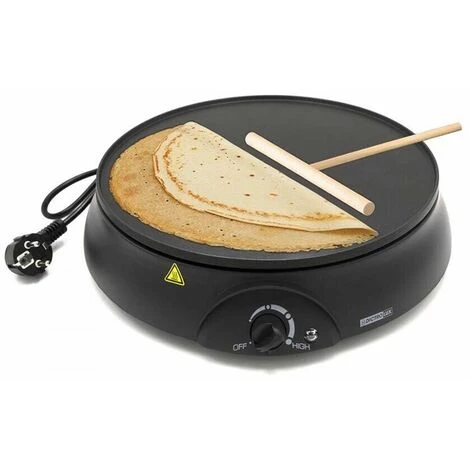 Crepiera Elettrica 1000 W Piastra Antiaderente Per Crepes Crespelle Dolci Salati 3 Crepiera Elettrica 1000 W Piastra Antiaderente Per Crepes Crespelle Dolci Salati