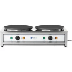 Crepiera Professionale Elettrica Macchina Per Crepes Piastra 2x3000 W 2xØ400 Mm -Elettrodomestici Negozio 45686168 5