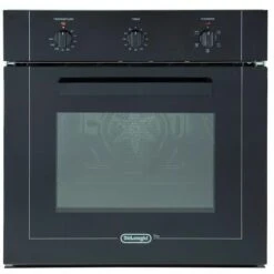 DeLonghi YMN6ED Forno Elettrico Multifunzione Da Incasso Linea Young Capacita' 60 Litri Classe Energetica A 6 Funzioni Ventilazione Tangenziale Contaminuti Grill 60 Cm Nero